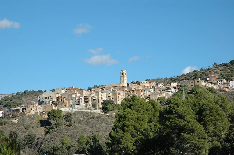 Vista de La Vilella Alta