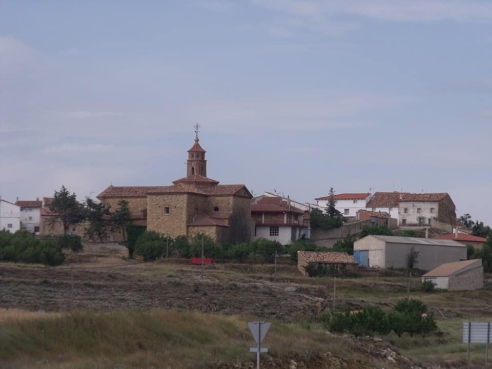 Vista de Cortes de Aragón
