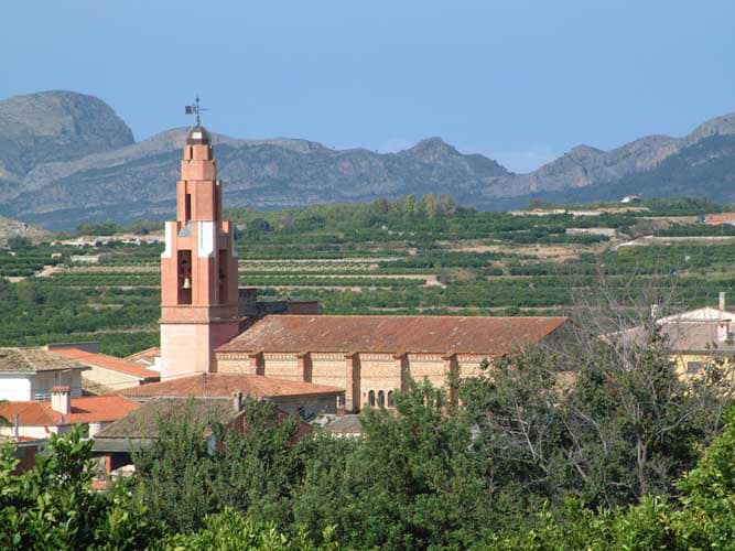 Vista de Llocnou de Sant Jeroni