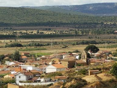 Vista de Villanueva de las Peras