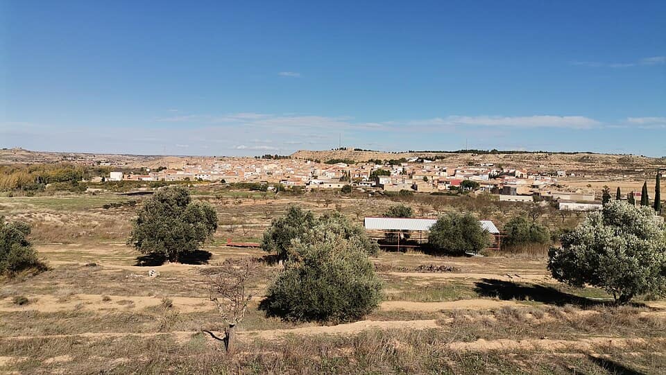 Vista de Fabara