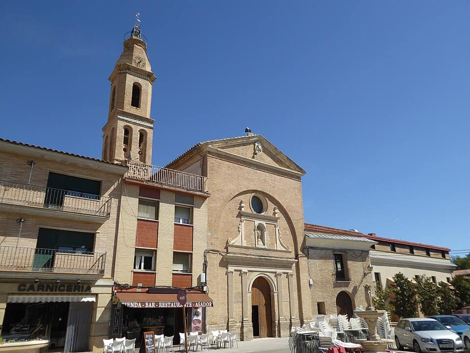 Vista de Pina de Ebro