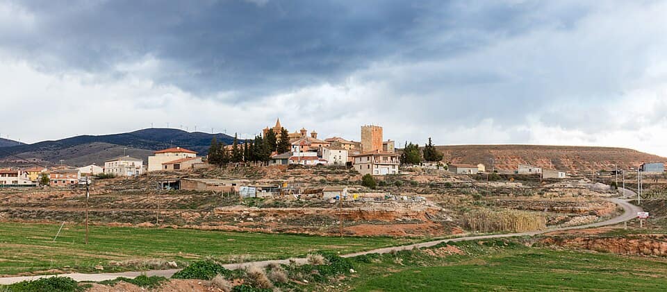 Vista de Torralba de Ribota